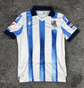 Macron Jersey Mens S Real Sociedad Home Soccer Shirt Blue White