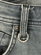 NEUW Denim Mens Iggy Skinny Jeans 31x32 Washed Gray Button Fly Cotton
