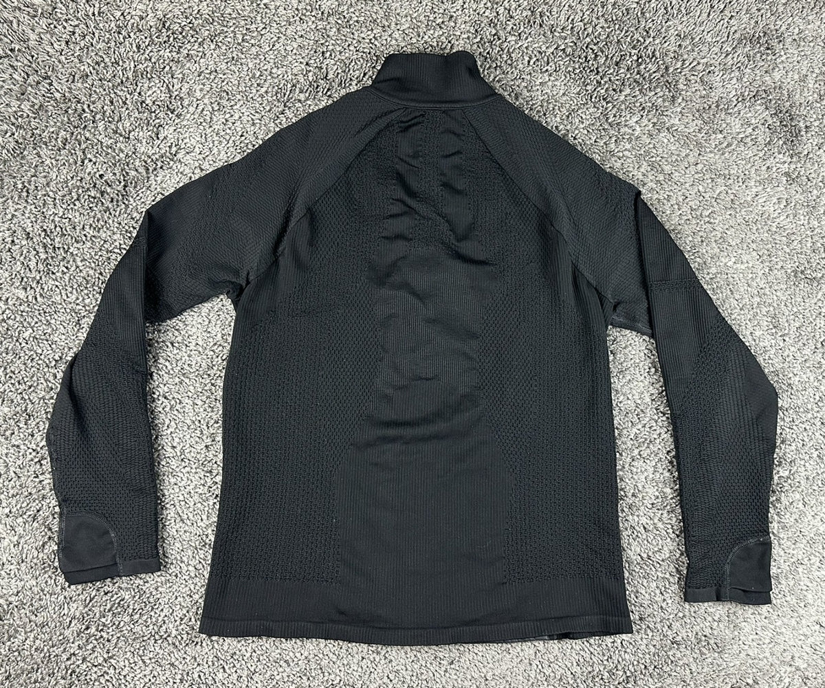 Athleta Womens XL Flurry Force Insulated PrimaLoft Jacket 2.0 Black Full Zip