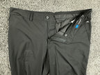 J Lindeberg Elof Slim Fit Poly Golf Pants Mens 36x34 Black Trousers Stretch