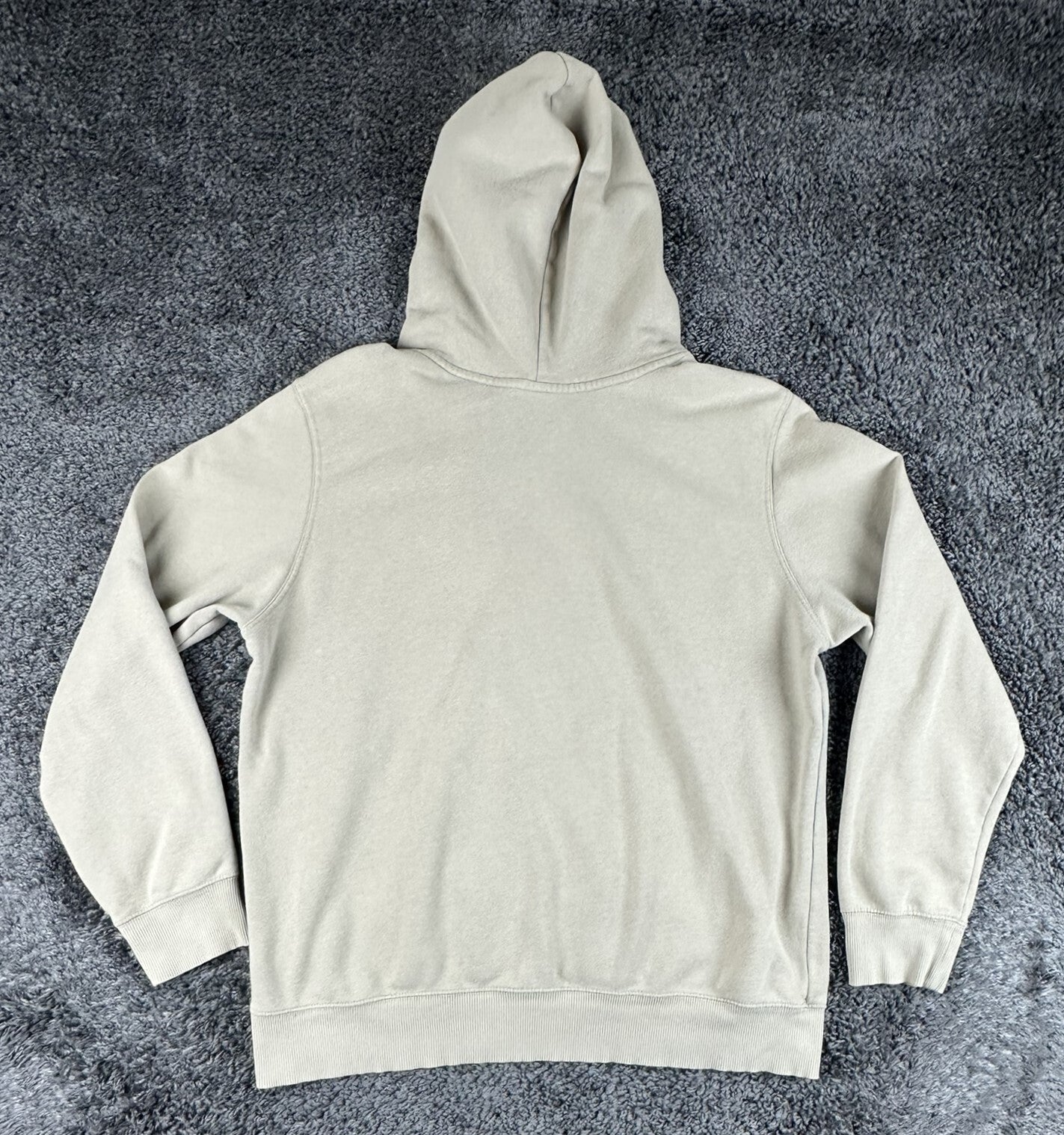 The North Face Half Dome Hoodie Men Tan Beige Camo Logo Pullover Sz Large