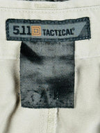 5.11 Tactical Mens 38x29 Khaki Flat Front Utility Work Pants