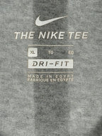 Nike Mens XL Heather Grey Elite World Long Sleeve T-Shirt Dri-Fit