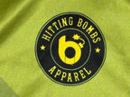 Hitting Bombs Apparel Steelers #4 MOLINA Mens Large Lime Green Sleeveless Hoodie