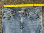 DL1961 Nick Slim Ultimate Knit Jeans Mens Mohonk Mid Indigo Blue Denim Sz 31x34