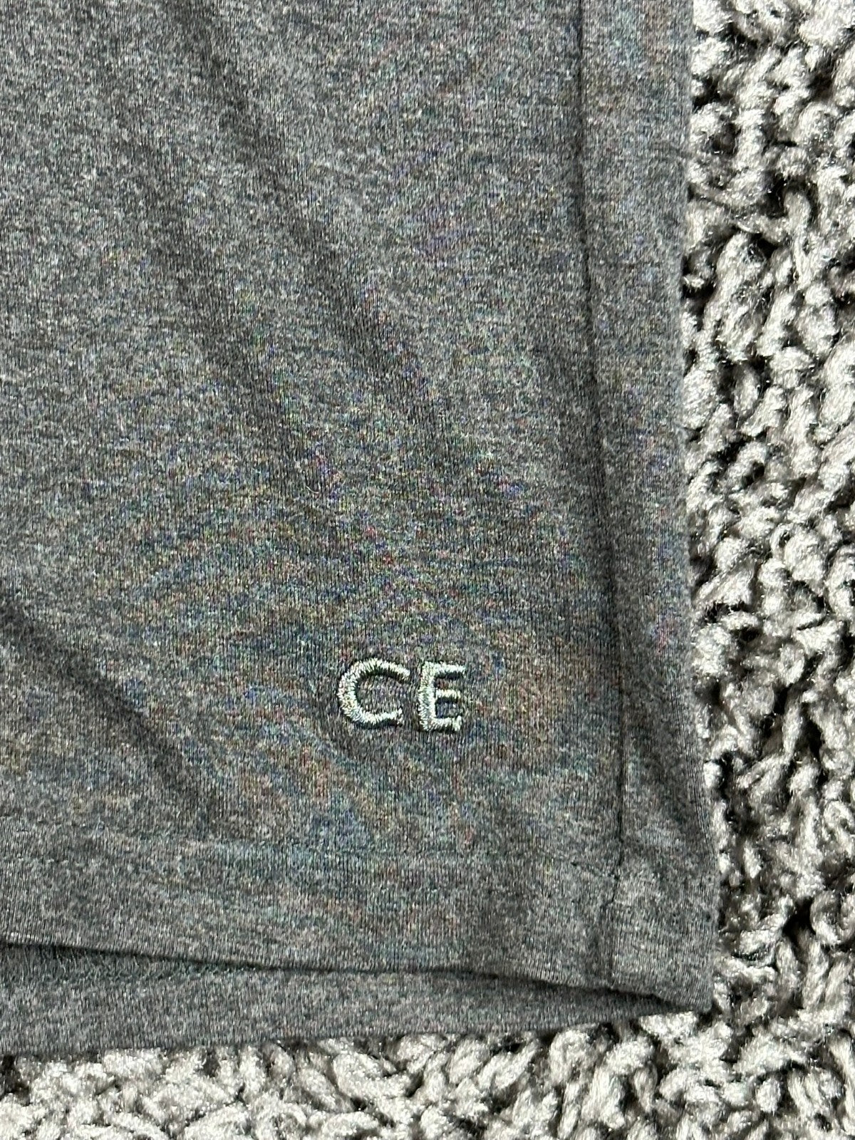 Cozy Earth Mens Gray Pocket T-Shirt Bamboo Viscose Stretch Tee Sz Medium