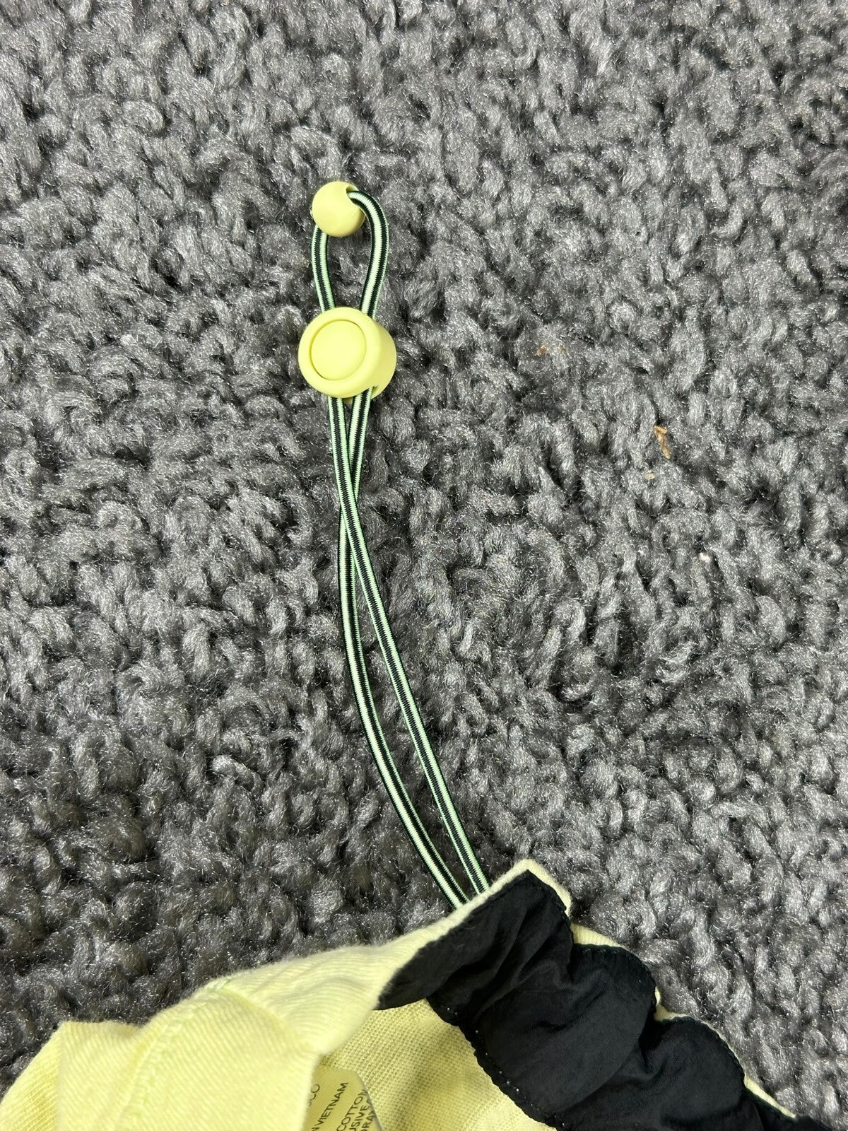 Athleta Organic Daily Bungee Tank Top Yellow Size Small Pocket Drawstring