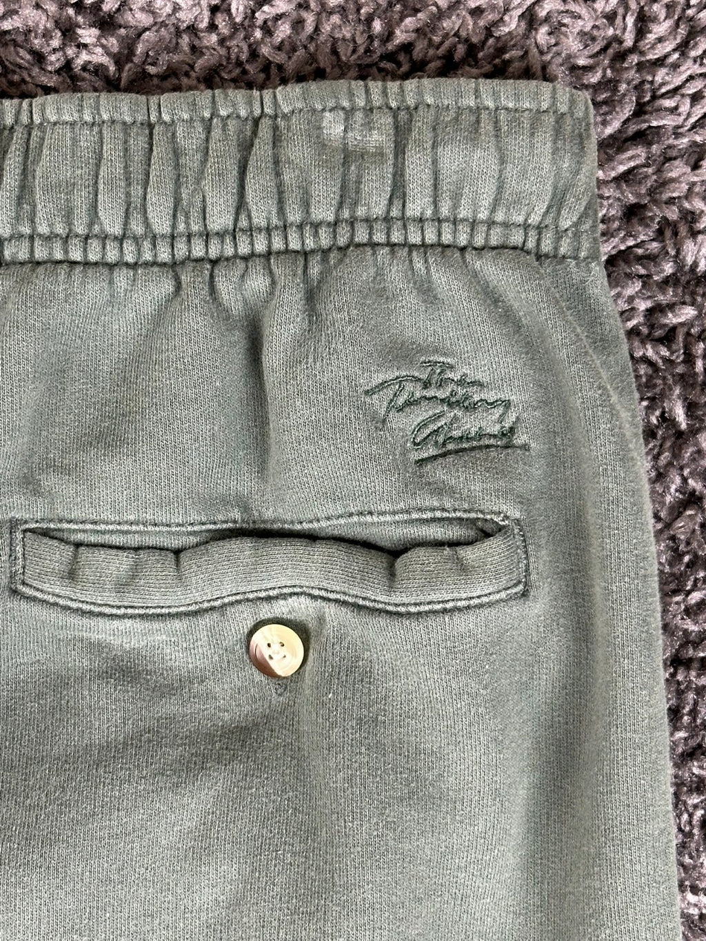 Vintage The Territory Ahead Mens L Green 100% Cotton Jogger Sweatpants