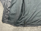 Nike Mens Team Sideline Rain Jacket Black Hooded Windbreaker Full Zip Sz XL