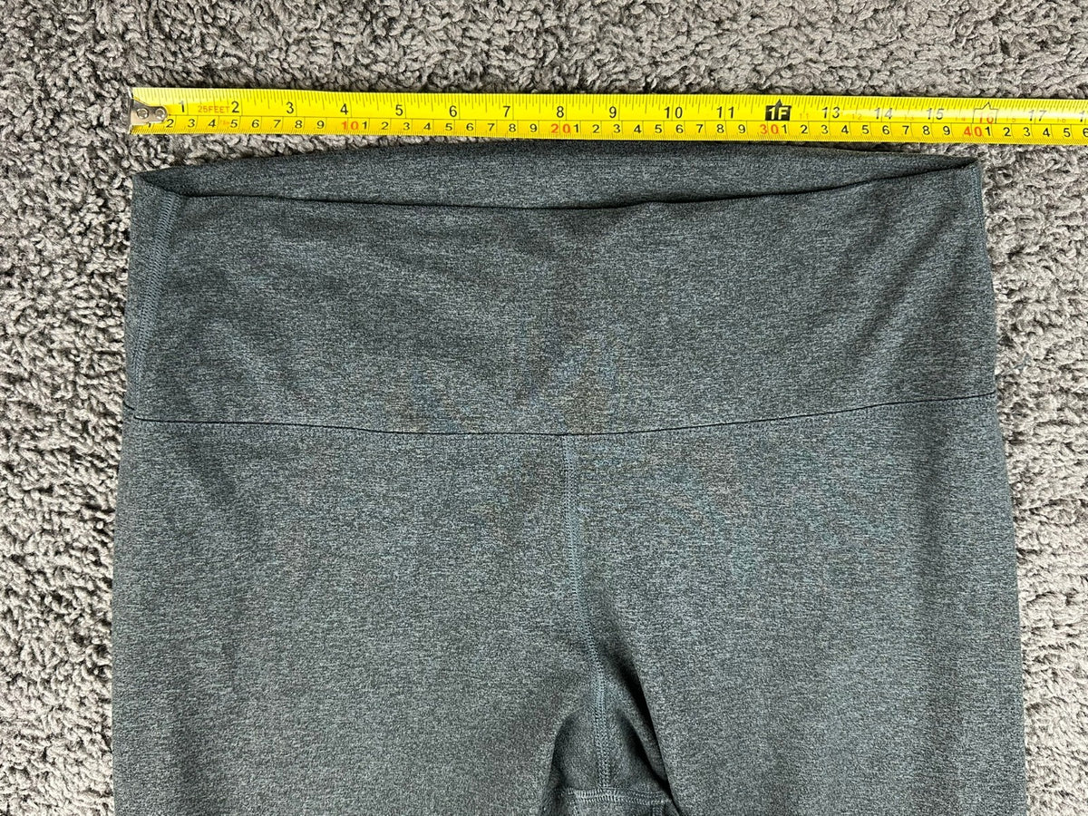 NOBULL Womens XL Charcoal Heather High-Rise Tight Leggings