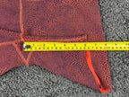Lululemon Womens 6 Orange Crackle Fast and Free High-Rise Shorts