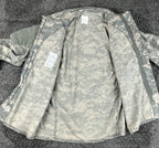 US Army ACU Digital Camo Combat Jacket Regular FR Flame Resistant Coat Sz Small