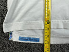 Robert Graham Mens 2XL White Aaron Paisley Contrast Knit Polo Shirt Rare