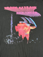 Black Sabbath Paranoid T Shirt Men Black Heavy Metal Rock Band Graphic Tee Sz XL