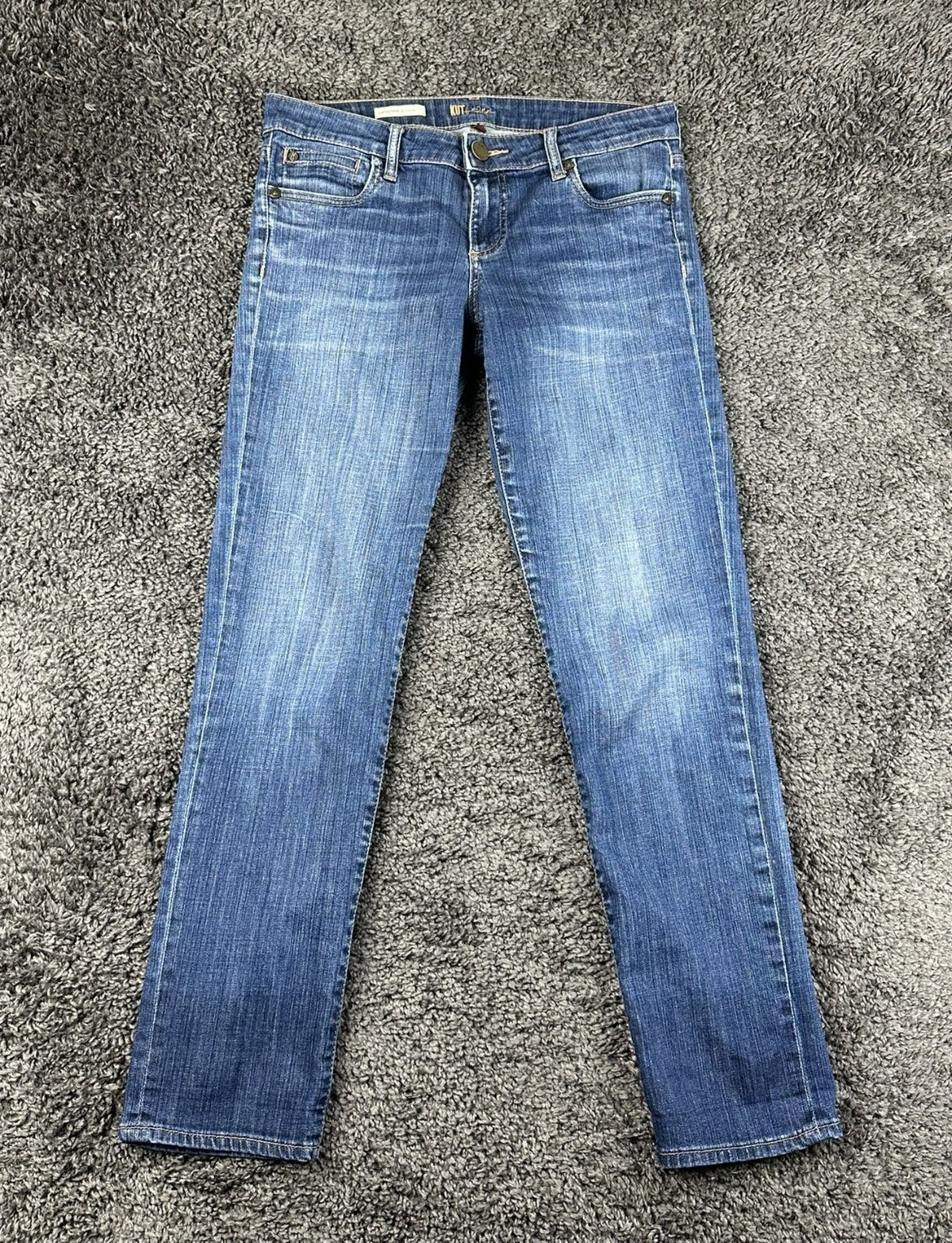 KUT from the Kloth Womens 6 Medium Wash Catherine Boyfriend Jeans