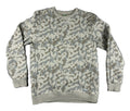 Marsh Wear Mens Camo Crewneck Sweatshirt Camouflage Fleece Pullover Hunting Sz M