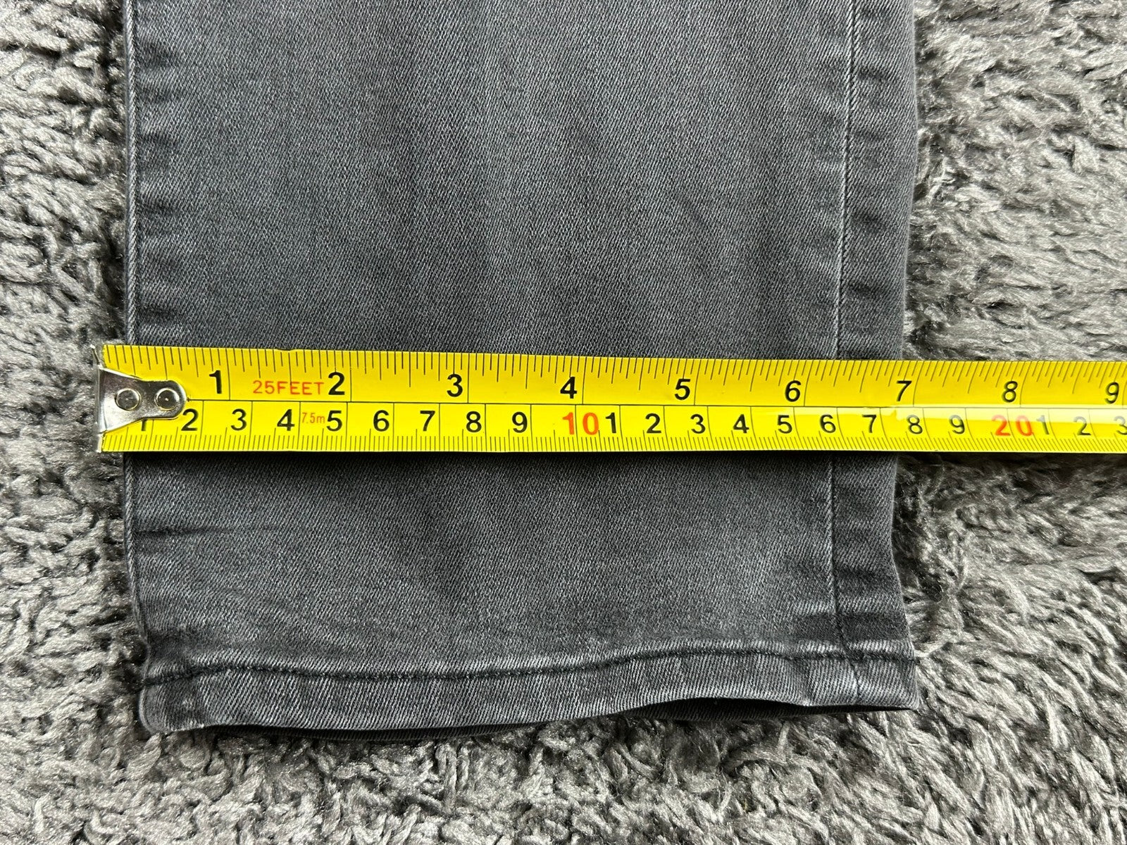 American Eagle Next Level Flex Jeans Mens Black Straight Stretch Denim Sz 34x34