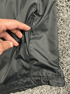 Nike Mens Team Sideline Rain Jacket Black Hooded Windbreaker Full Zip Sz XL