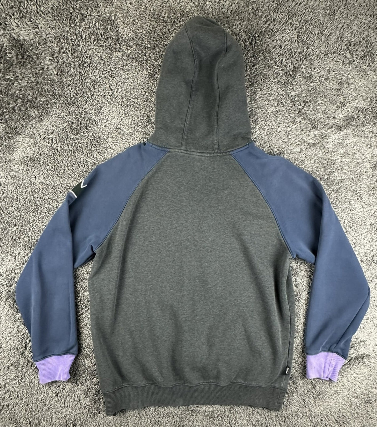 Y2K Nike 6.0 Mens XL Action Sports Skate BMX Surf Side Zip Pullover Hoodie