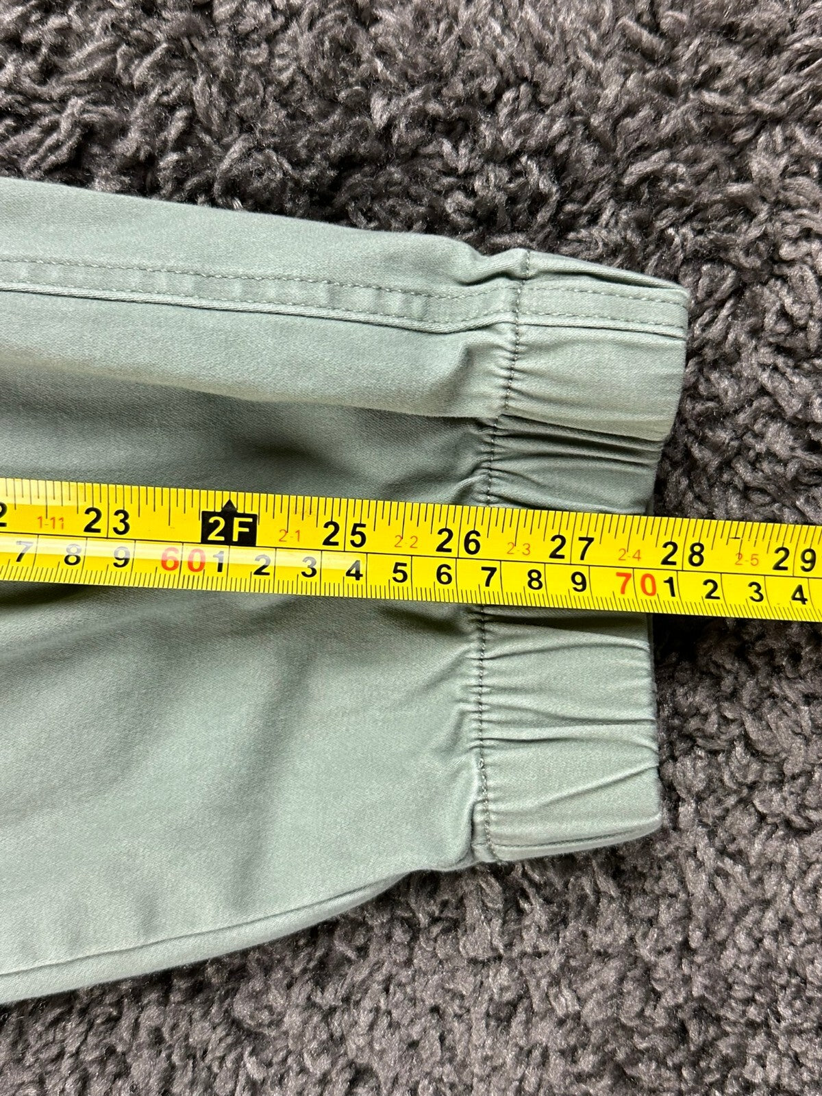 C&C California Women Jogger Pants Sage Green Elastic Waist Drawstring Size L