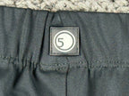 Five Dancewear Black Side Cinch Shorts Adult Athletic Dance Activewear Size S