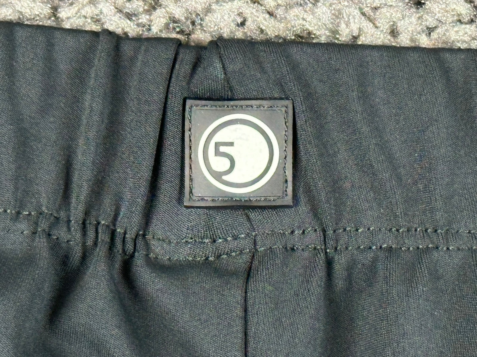Five Dancewear Black Side Cinch Shorts Adult Athletic Dance Activewear Size S