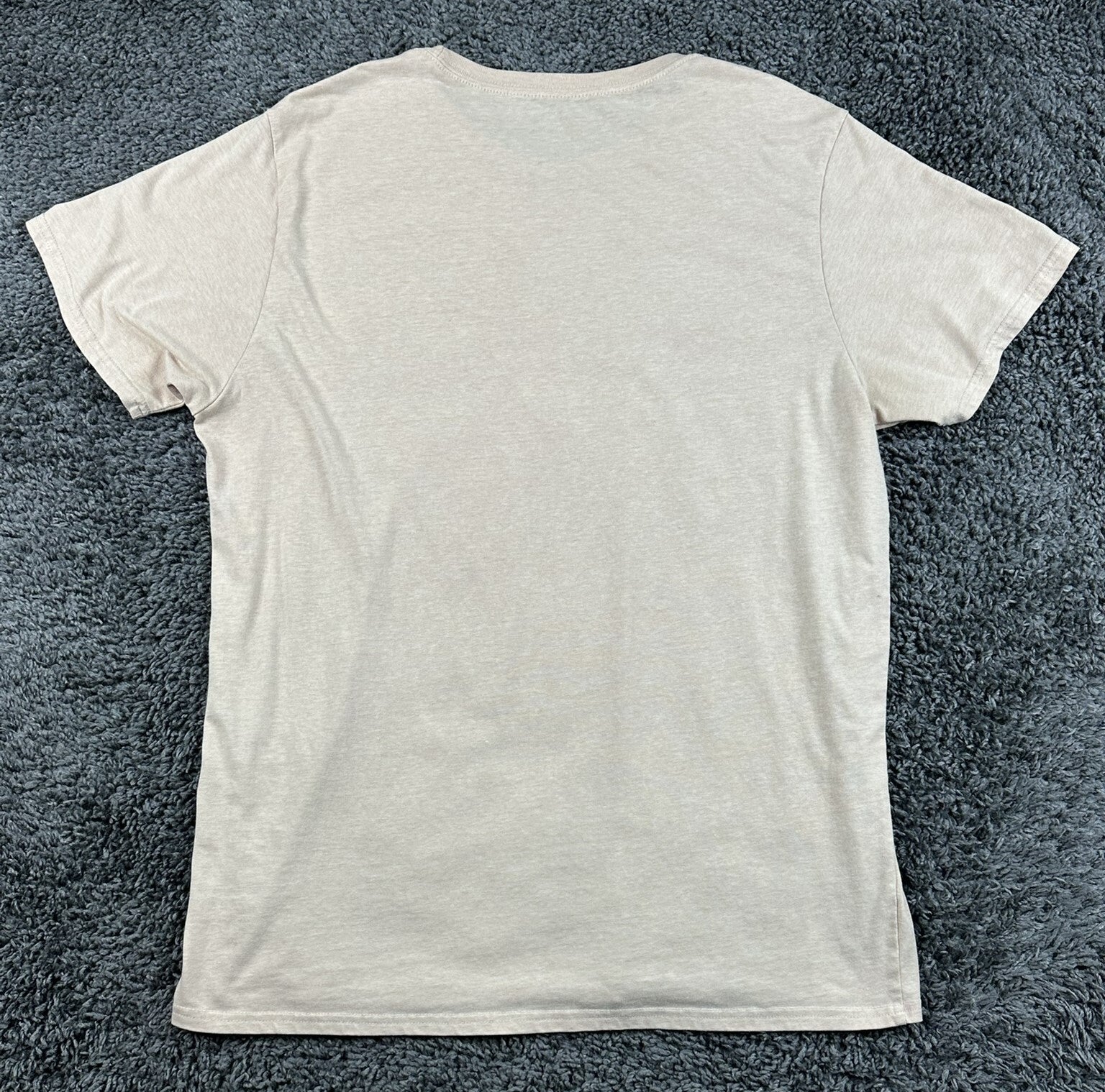 Pink Floyd T-Shirt Men Tan Celestial Moon Planet Graphic Band Tee Sz Large