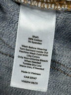 Talbots Straight Leg Jeans Womens Blue Stretch Denim Medium Wash Classic Pants 8