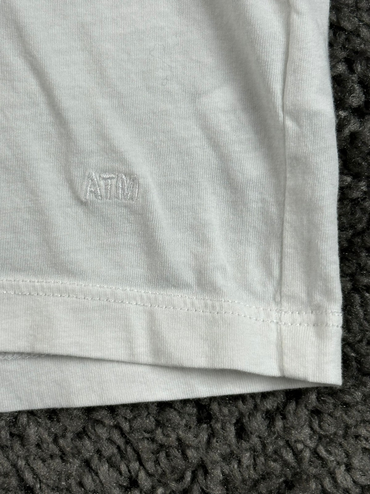 ATM Anthony Thomas Melillo Womens Tee White XS 100% Cotton Crew Neck T Shirt