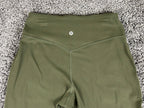 Lululemon Womens Align High Rise Jogger 28" Inseam Dark Olive Green Yoga Size 6