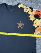 Jeffree Star Fashion Halloween 2020 Tie Dye T Shirt 3XL Black Orange Logo Tee