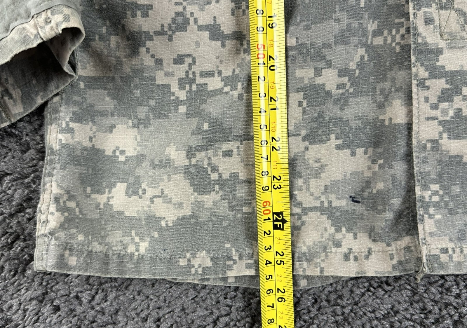 US Army ACU Digital Camo Combat Jacket Regular FR Flame Resistant Coat Sz Small