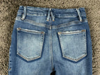 Good American Skinny Jeans Womens Size 4/27 Blue Stretch Mid Rise Denim