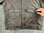 Alexander Julian American Modern Mens L Hussongs Ensenada Brown Quilted Jacket