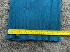 Hatch Women's Size 4 Blue Crinkle Pull-On Casual Pants Relaxed Trousers