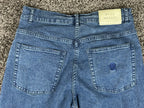 Vintage Blue Willi’s Womens Blue Stretch Straight Leg Jeans High Rise Size 38