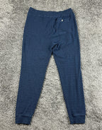 Faherty Brand Mens Medium Blue Navy Legend Sweatpant Jogger Pants Activewear