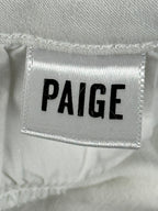 PAIGE Hoxton Ankle Ultra White Skinny Jeans Womens High Rise Stretch Size 32