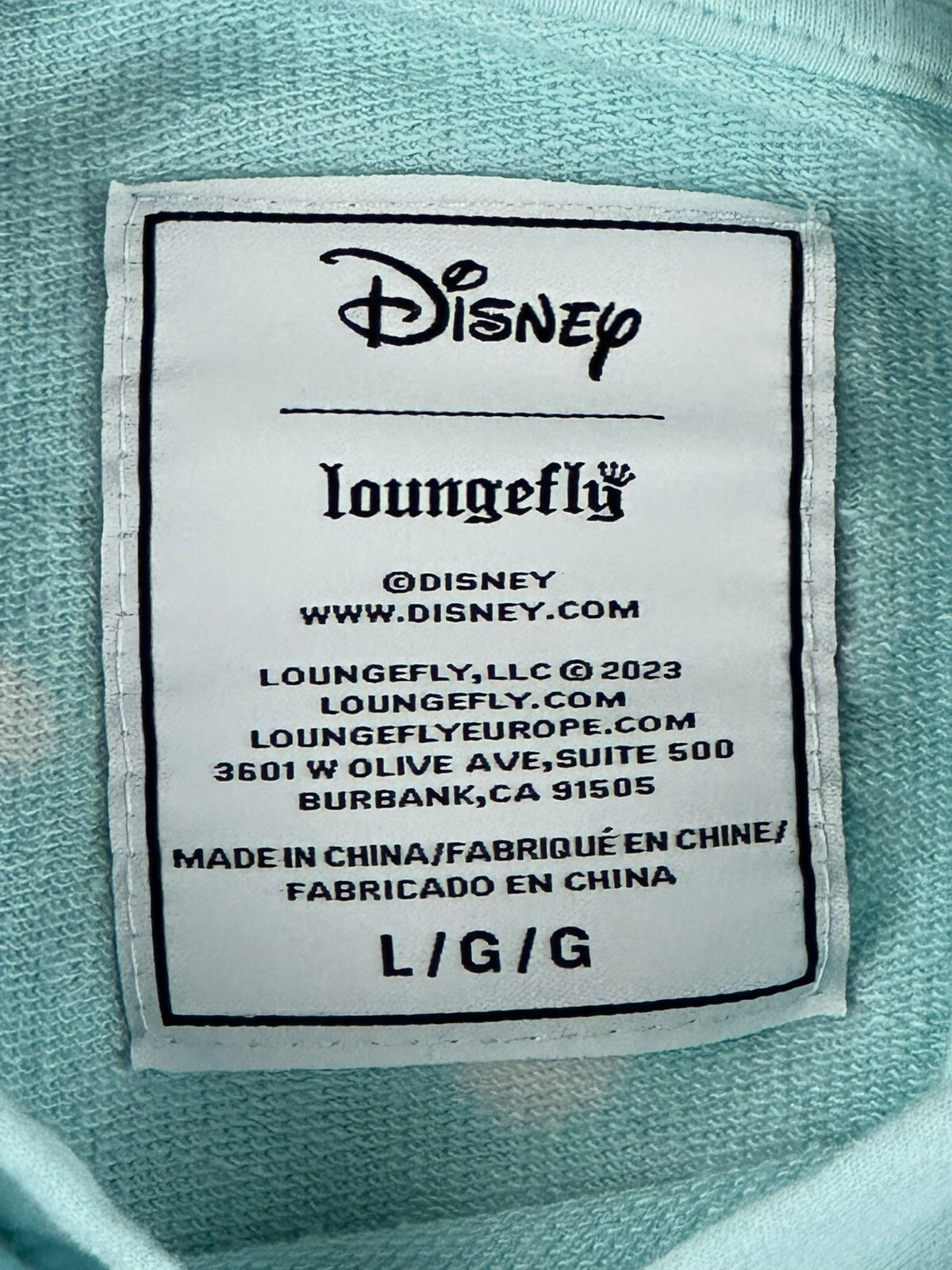 Disney Loungefly Snowman Hoodie Unisex Mickey Minnie Donald Daisy Christmas Sz L