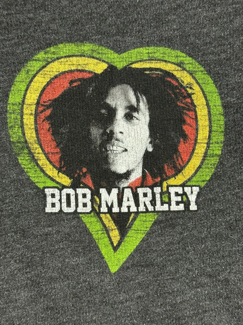 Bob Marley Zion Rootswear One Love Full Zip Hoodie Rasta Graphic Sweatshirt Sz M