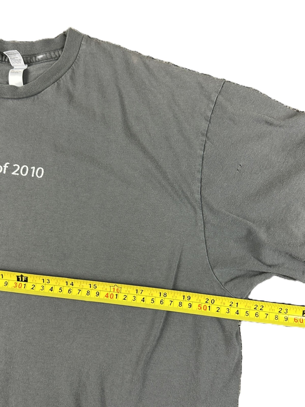 Apple Employee Shirt Class of 2010 Gray Promo American Apparel Tee Sz XL