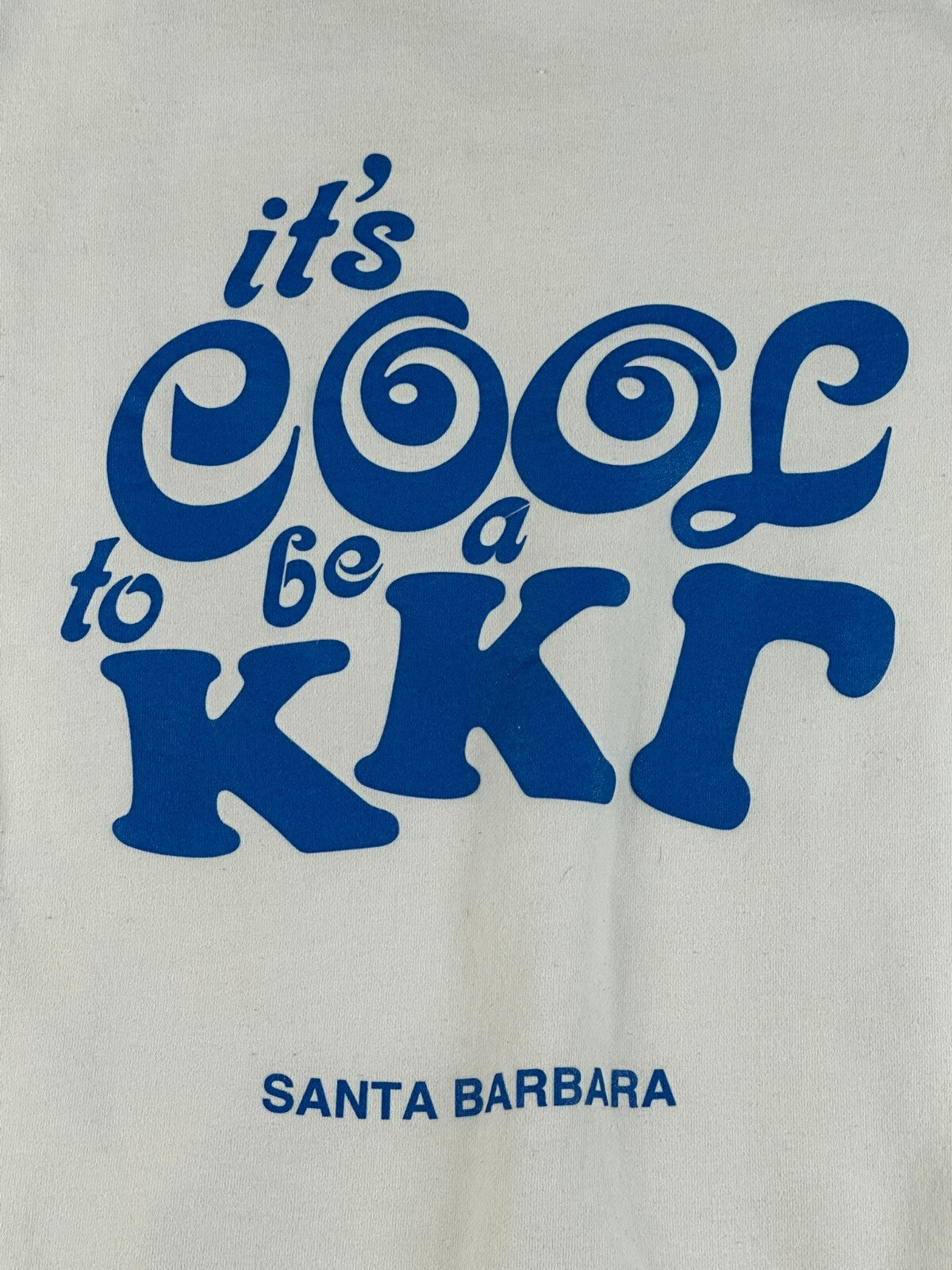 UCSB Kappa Kappa Gamma Hoodie KKG Santa Barbara Sorority Sweatshirt Fleece Sz S