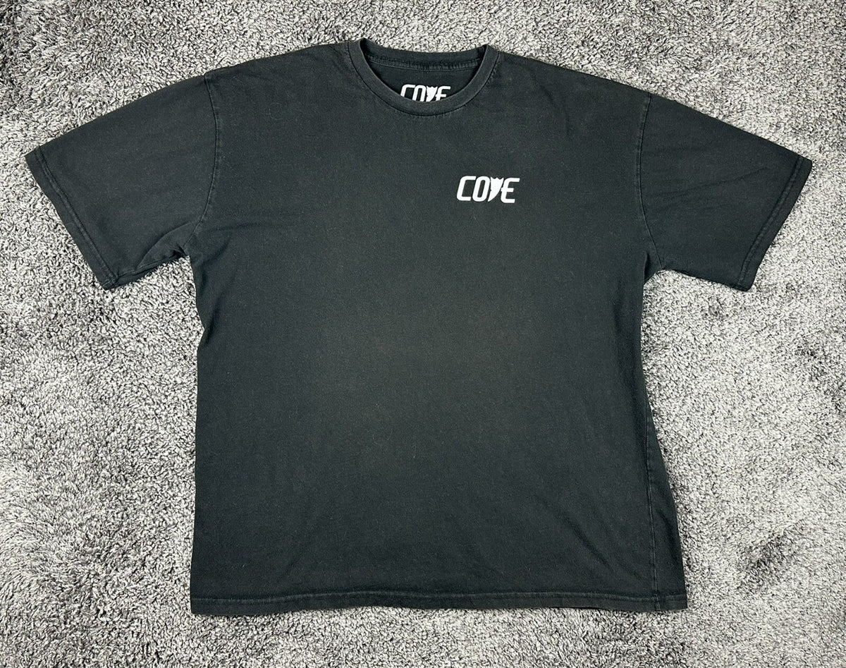 Cove No Bad Days Shark T-Shirt Black XXL Graphic Tee 2XL