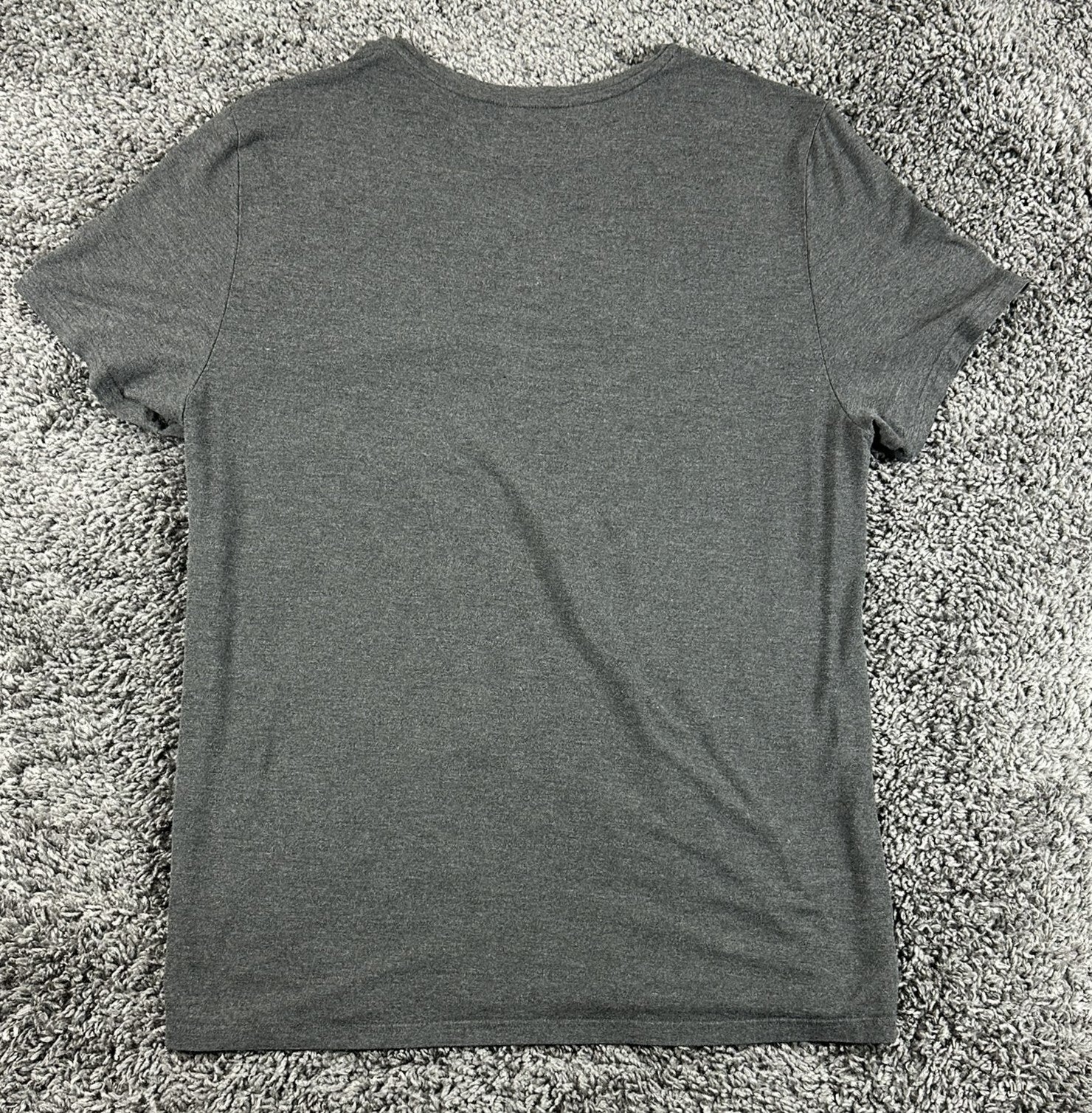 Cozy Earth Mens Gray Pocket T-Shirt Bamboo Viscose Stretch Tee Sz Medium