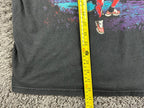 Travis Scott Astroworld Shirt Men Black Graphic Tee Welcome To Astroworld Sz XL