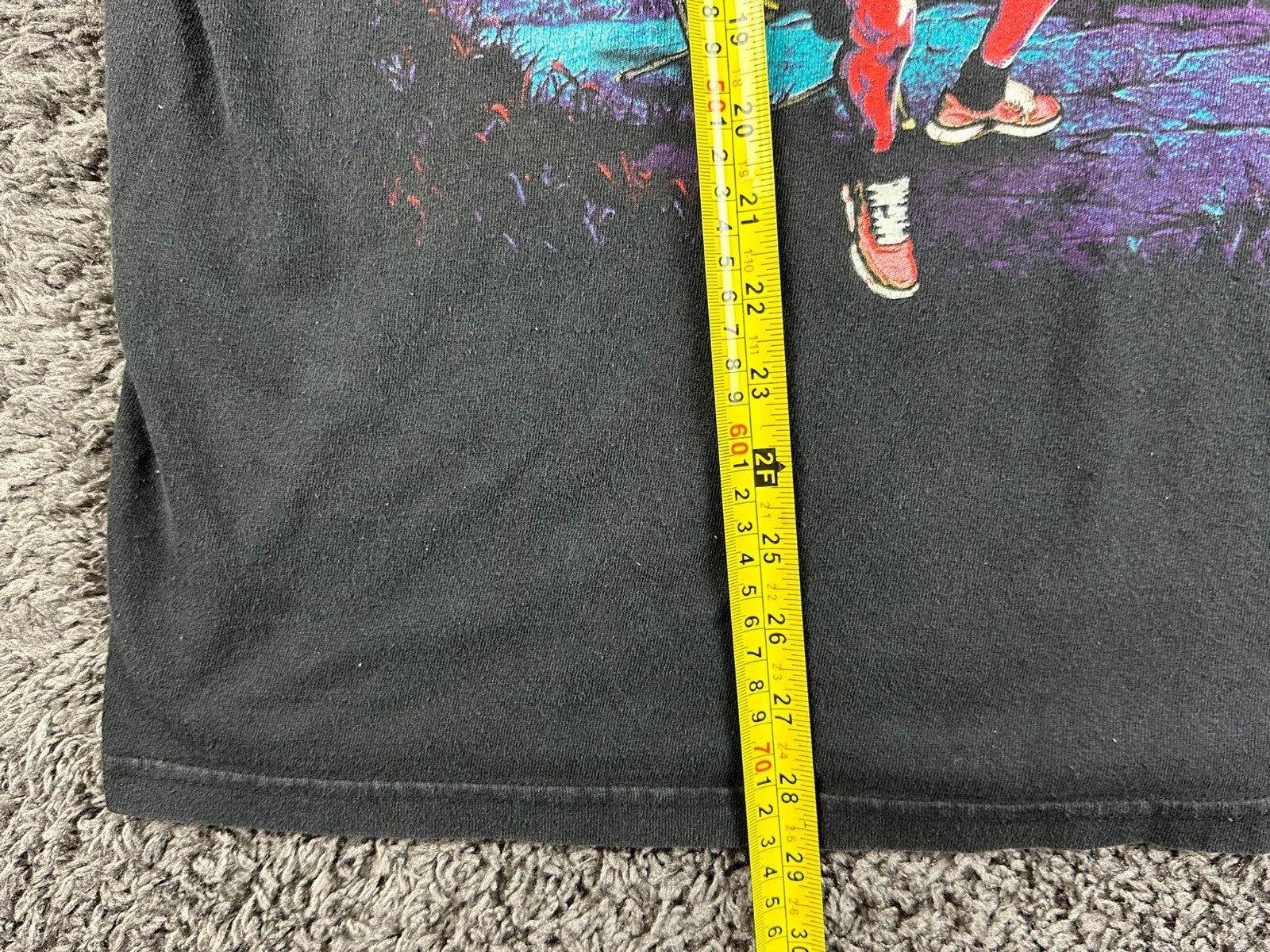 Travis Scott Astroworld Shirt Men Black Graphic Tee Welcome To Astroworld Sz XL