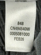 Caslon Womens Gray Linen Blend Elastic Waist Casual Pull On Pants Sz XS