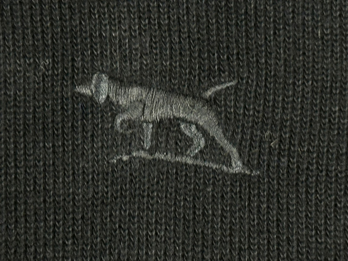 Rodd & Gunn Mens 2XL Black 100% Australian Cotton 1/4 Zip Pullover Sweater