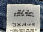DL1961 Nick Slim Ultimate Knit Jeans Mens Mohonk Mid Indigo Blue Denim Sz 31x34