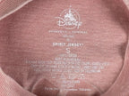 Disneyland Resort Spirit Jersey Womens Pink Gold Glitter Long Sleeve Sz Small
